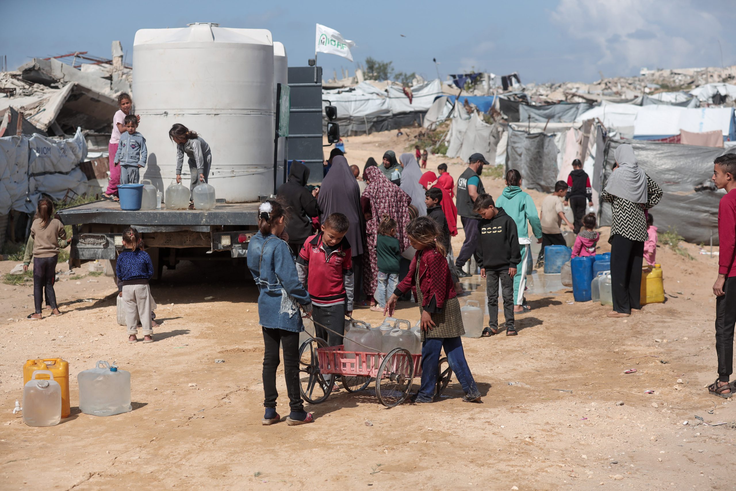 Krisis Air di Gaza Memburuk karena Pasokan Per Kapita Turun ke Tingkat Kritis